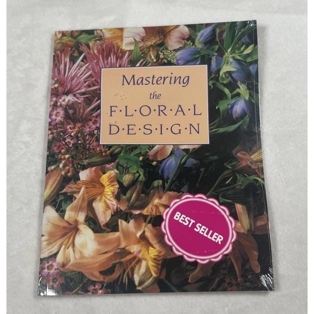 Mastering The Floral Design Paperback‎ Illustrated Color Flower Arranging Guide